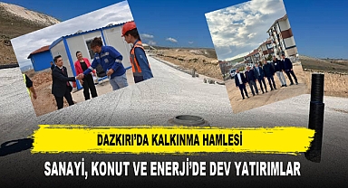 DAZKIRI'DA KALKINMA HAMLESİ SANAYİ, KONUT VE ENERJİ'DE DEV YATIRIMLAR
