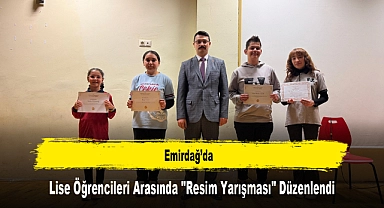 Emirdağ’da, Lise Öğrencileri Arasında "Resim Yarışması" Düzenlendi
