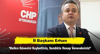 İl Başkanı Erhan: