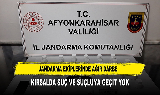 JANDARMA EKİPLERİNDE AĞIR KIRSALDA SUÇ VE SUÇLUYA GEÇİT YOK