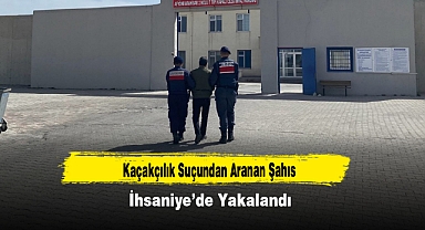 Kaçakçılık Suçundan Aranan Şahıs İhsaniye’de Yakalandı