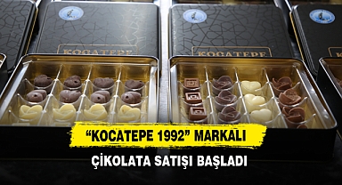 “Kocatepe 1992” Markalı Çikolata Satışı Başladı