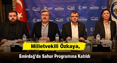 Milletvekili Özkaya, Emirdağ’da Sahur Programına Katıldı