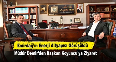 Müdür Demir’den Başkan Koyuncu’ya Ziyaret
