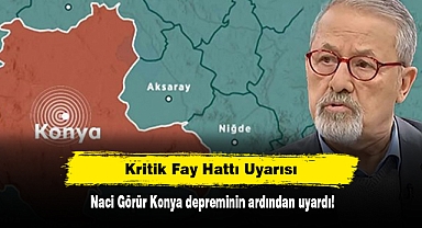 Naci Görür Konya depreminin ardından uyardı!