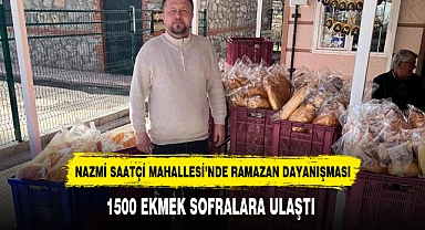 NAZMİ SAATÇİ MAHALLESİ’NDE RAMAZAN DAYANIŞMASI