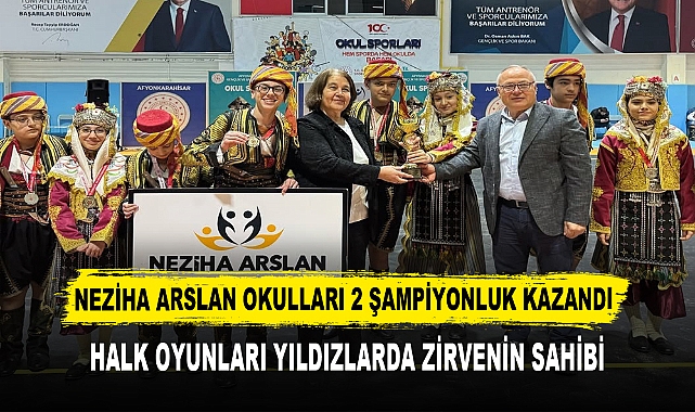 NEZİHA ARSLAN OKULLARI 2 ŞAMPİYONLUK KAZANDI