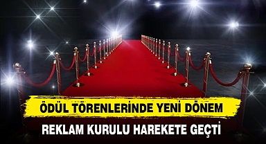 ÖDÜL TÖRENLERİNDE YENİ DÖNEM
