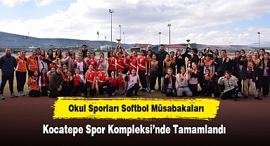 Okul Sporları Softbol Müsabakaları Kocatepe Spor Kompleksi’nde Tamamlandı