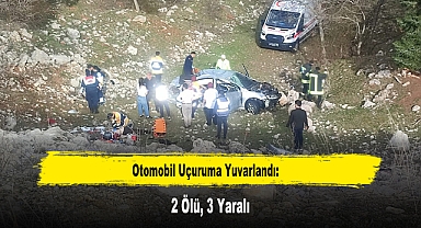 Otomobil Uçuruma Yuvarlandı: 2 Ölü, 3 Yaralı