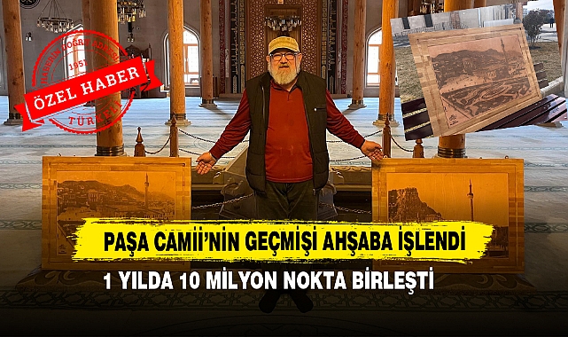 Paşa Camii’nin Geçmişi Ahşaba İşlendi