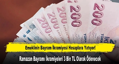 Ramazan Bayramı İkramiyeleri 3 Bin TL Olarak Ödenecek