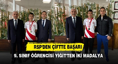 RSP'den Çiftte Başarı: 9. Sınıf Öğrencisi Yiğit'ten İki Madalya