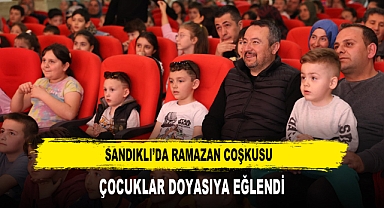 SANDIKLI'DA RAMAZAN COŞKUSU ÇOCUKLAR DOYASIYA EĞLENDİ