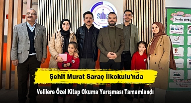 Şehit Murat Saraç İlkokulu’nda Velilere Özel Kitap Okuma Yarışması Tamamlandı
