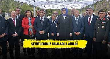 ŞEHİTLERİMİZ DUALARLA ANILDI