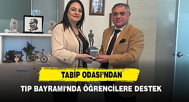 Tabip Odası’ndan Tıp Bayramı'nda Öğrencilere Destek