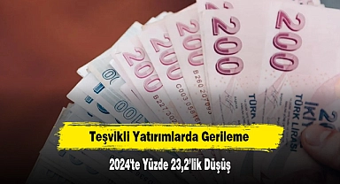 Teşvikli Yatırımlarda Gerileme: 2024'te Yüzde 23,2’lik Düşüş