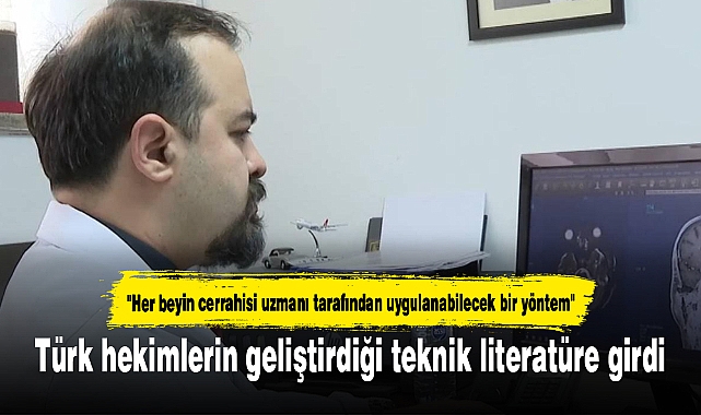 Türk hekimlerin geliştirdiği teknik literatüre girdi