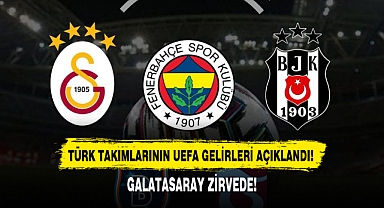 TÜRK TAKIMLARININ UEFA GELİRLERİ AÇIKLANDI!
