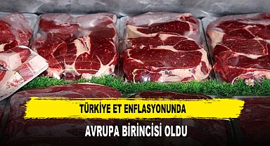 TÜRKİYE ET ENFLASYONUNDA AVRUPA BİRİNCİSİ OLDU