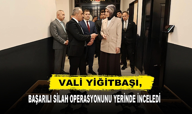 Vali Yiğitbaşı, Başarılı Silah Operasyonunu Yerinde İnceledi