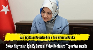Vali Yiğitbaşı Değerlendirme Toplantısına Katıldı