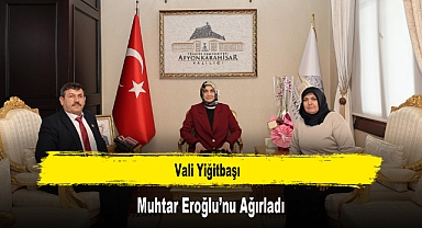 Vali Yiğitbaşı, Muhtar Eroğlu’nu Ağırladı