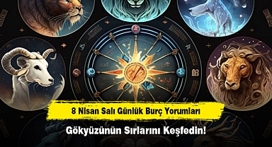 8 Nisan Salı Günlük Burç Yorumları: Gökyüzünün Sırlarını Keşfedin!