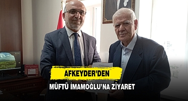 AFKEYDER’den Müftü İmamoğlu’na Ziyaret