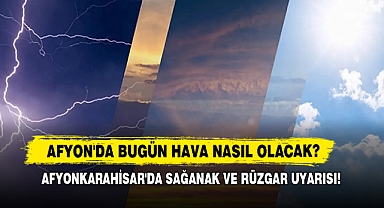 Afyon'da Bugün Hava Nasıl Olacak?