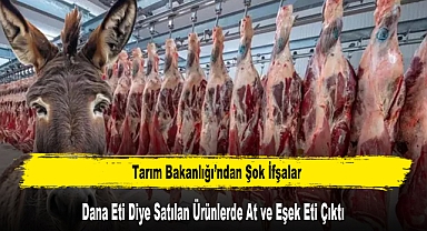 Şuhut'ta Dana Eti Diye Satılan Ürünlerde At ve Eşek Eti Çıktı