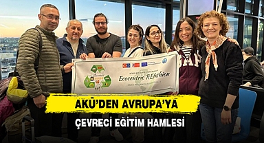 AKÜ’den Avrupa’ya Çevreci Eğitim Hamlesi