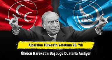 Alparslan Türkeş’in Vefatının 28. Yılı: Ülkücü Hareketin Başbuğu Dualarla Anılıyor