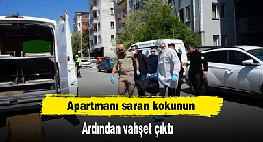 Apartmanı saran kokunun ardından vahşet çıktı