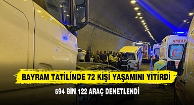 Bayram Tatilinde 72 Kişi Yaşamını Yitirdi