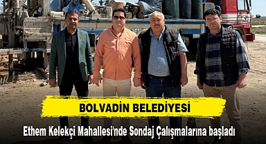 Bolvadin,Ethem Kelekçi Mahallesi'nde Sondaj Çalışmaları Başladı!