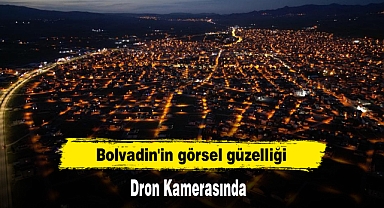 Bolvadin'in görsel güzelliği dron kamerasında