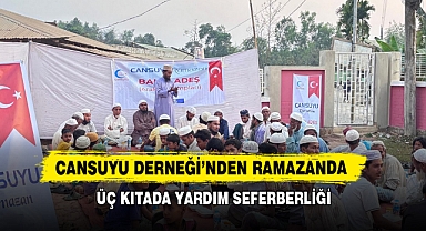 Cansuyu Derneği’nden Ramazanda Üç Kıtada Yardım Seferberliği