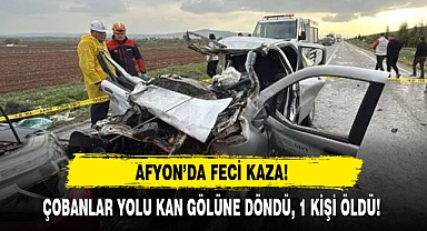 ÇOBANLAR YOLU KAN GÖLÜNE DÖNDÜ, 1 KİŞİ ÖLDÜ!