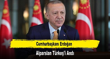 Cumhurbaşkanı Erdoğan, Alparslan Türkeş'i Andı