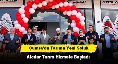 Çumra’da Tarıma Yeni Soluk: Atcılar Tarım Hizmete Başladı