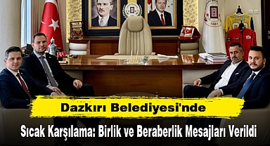 Dazkırı Belediyesi'nde Sıcak Karşılama: Birlik ve Beraberlik Mesajları Verildi