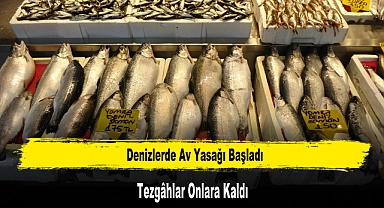 Denizlerde Av Yasağı Başladı, Tezgâhlar Onlara Kaldı
