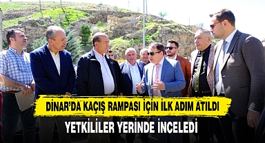 Dinar’da Kaçış Rampası İçin İlk Adım Atıldı