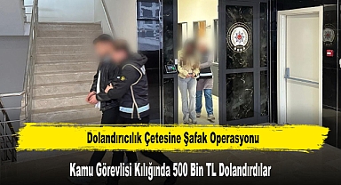 Dolandırıcılık Çetesine Şafak Operasyonu