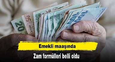 Emekli maaşında zam formülleri belli oldu