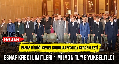 ESNAF KREDİ LİMİTLERİ 1 MİLYON TL'YE YÜKSELTİLDİ