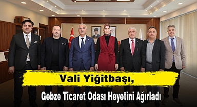 Gebze Ticaret Odası Heyeti Vali Yiğitbaşı'nı Ziyaret Etti