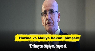 Hazine ve Maliye Bakanı Şimşek: